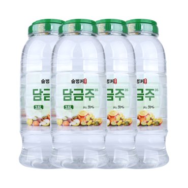  술벙커 담금주 35도 3.6L X 4 세트