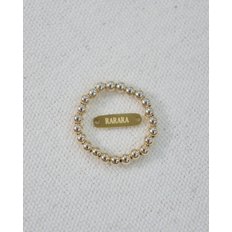 3mm 14K 골드필드 볼 반지 14KGF 라라라 링 RARARA