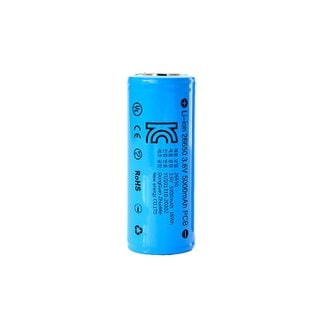  라온 KC인증 26650배터리 3.7V 5000mAh 리튬이온 충전 건전지 충전용 보호회로 내장 충전지