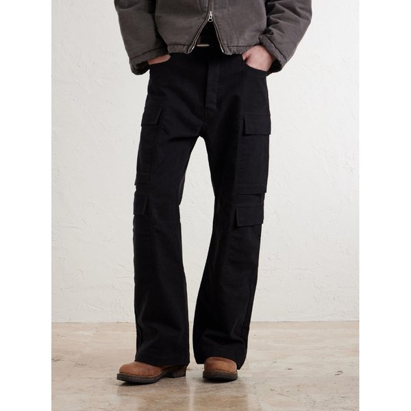 T.W.O. 폴크 디스트레스드 버클 텍스처 가죽 부츠 46376663162929862