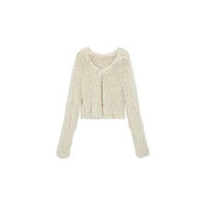 Sailor Collar Cropped Cardigan_cream