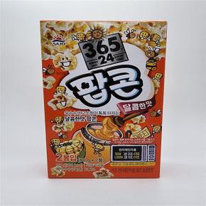 해표 로하이팝콘 달콤한맛 80g  2봉