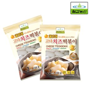 칠갑 고다치즈 떡볶이 330g x6개