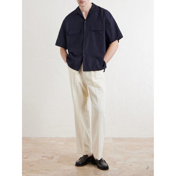 코튼 실크 블렌드 셔츠 46376663163032276