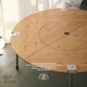 스텐럭 IGT 도넛 스토브 테이블 반원판 (2개)