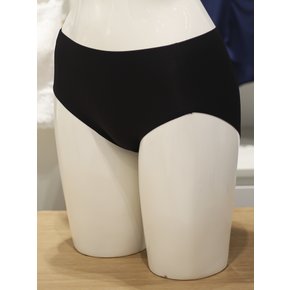 블랙 편애 뉴 베이직 팬티 ANPE24AQ1 BK_s