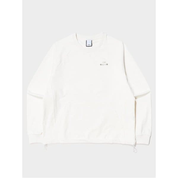 [부산점] 우비 여성 우븐 긴팔 라운드 티셔츠 DWU24206