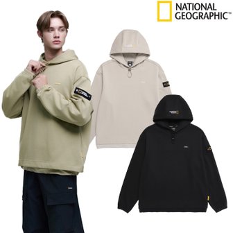 내셔널지오그래픽 [시흥점] N251UHD090 남여공용 하이브리드 세미오버핏 후디