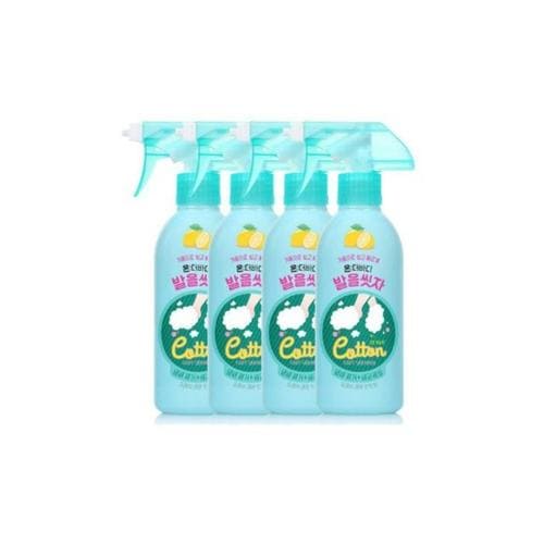 온더바디 발을씻자 코튼풋샴푸 레몬향 385ml x 4개(1)