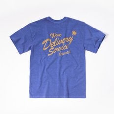 [빅웨이브] W.D.S HAWAII FONT TYPE T-SHIRT (ROYAL PURPLE)