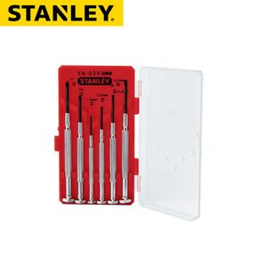 정밀드라이버 공구 드라이버 STANLEY 스탠리 세트 6pcsSTHT66039-8 X ( 2매입 )