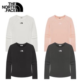 [노스페이스 화이트라벨]25SS 여성 델피 긴팔 라운드티 NT7TR30