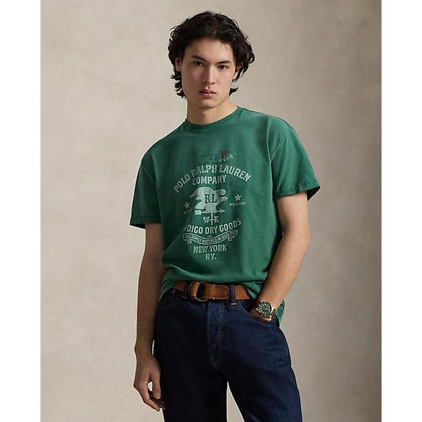 남성 클래식핏 저지 그래픽 티셔츠(MNPOTSH1N823159300)