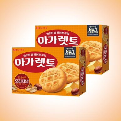 롯데제과 마가렛트 오리지널 352g x 2개 /마가렛