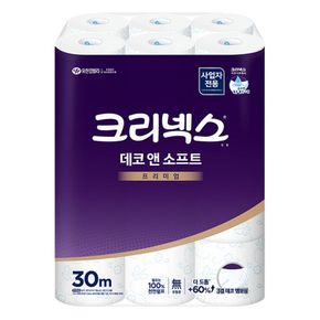 [크리넥스] 화장지 데코&소프트 24롤[34593297]