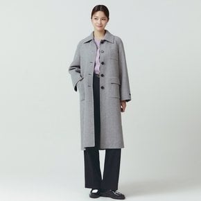 [23 F/W] 잇미샤 싱글 카라 핸드메이드 코트 ITNBZHL660