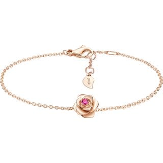 피아제 로즈 브레이슬릿 로즈 골드 - 1개 핑크 사파이어
