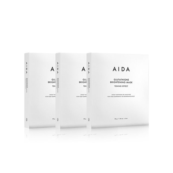 [3박스/12매] 글루타치온 브라이트닝 마스크-토닝 이펙트 3BOX