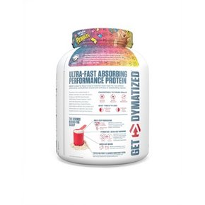 Dymatize ISO100 가수분해 유청 단백질 파우더 - 생일 케이크 자갈 -5 LB 프로틴