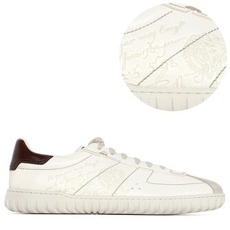 벨루티 [부산점] 25SS 화이트 트레이너 스니커즈 S6076001 W02