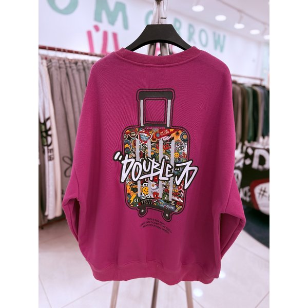 [여주점] 기모캐리어, 맨투맨,핑크 JFZZ22B22