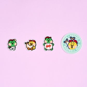 SSG랜더스 [SSG랜더스-라인프렌즈 미니니] 스티커패치