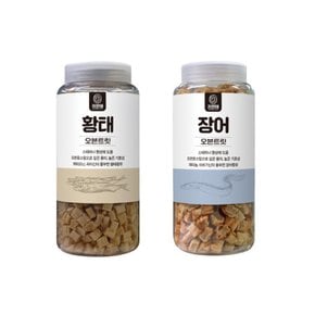 자연애 오븐 트릿 (황태, 장어)380g 영양가득한 휴먼그레이드 강아지간식