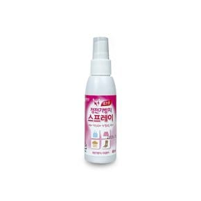 리빙굿 정전기방지 스프레이(60ml) 로즈향 섬유스프레이 탈취제 의류스프레이 니트