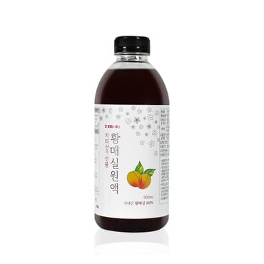 포텐파머스 지리산 하동 황매실청 원액 액기스 900ml