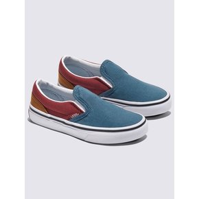 [반스 공식] 키즈 컬러 블록 Classic Slip-on 클래식 슬립온 / VN000CYT6GL1