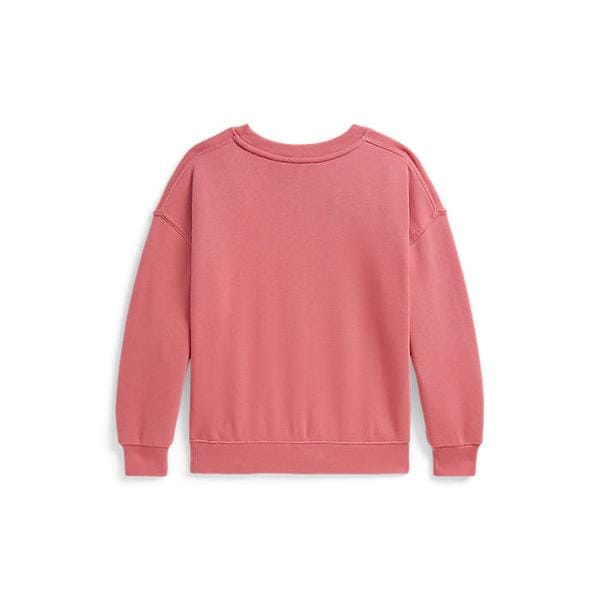 폴로 키즈 여아 2-6세 폴로 베어 테리 스웨트셔츠(CWPOKNIR8020602650)