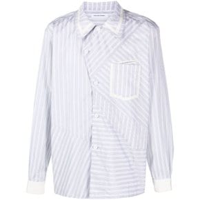 키코 코스타디노브 Mens shirt KKAW23SH03-51 ASPASIA GR/EC GREY/WHITE