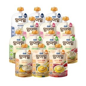 [매일유업] 맘마밀 안심이유식&안심밥상 100g 10팩 아기이유식 중기이유식
