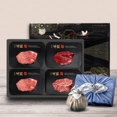 농협안심한우 1++ 등심+불고기+불고기+국거리/ 각300gx4팩 총1.2kg