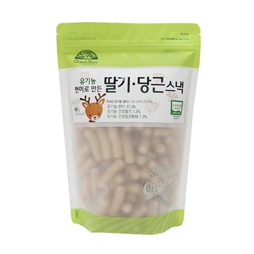 오가닉스토리 유기농 현미로만든 딸기당근스낵 60g