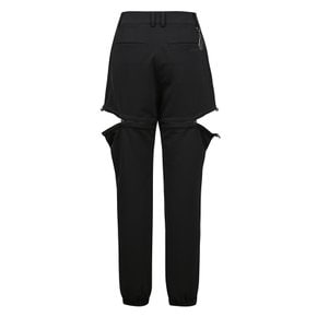 TWO WAY JOGGER PANTS_V21B1PF302_BK