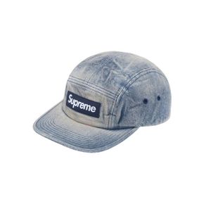 슈프림 워시드 치노 트윌 캠프 캡 더티 인디고 - 24SS Supreme Washed Chino Twill Camp Cap Dir