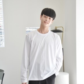 민무늬 긴팔티 (4컬러) 남녀공용 반티 생활복.