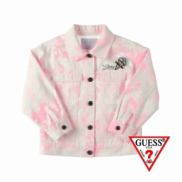 [여주점] 연핑크 물나염 자켓 (G22KAJ050)