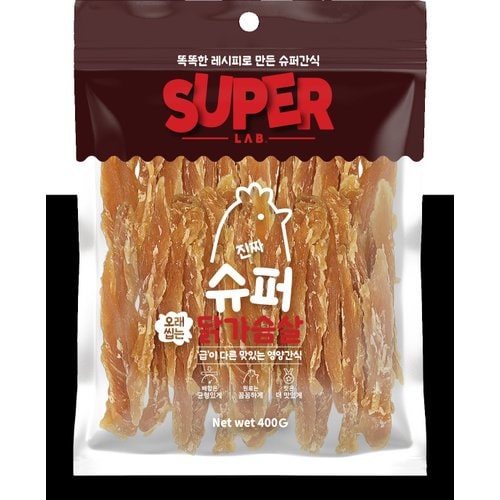 슈퍼랩 닭가슴살 400g