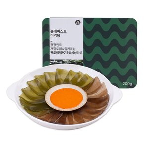 국내산 저칼로리 해초 미역묵 2팩+2팩 (묵간장+와사비 포함)