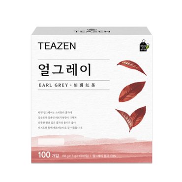 티젠 얼그레이 홍차 100티백