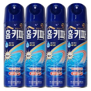 홈키파 엘비이 수성알파 뉴 에어로솔 500ml X 4개