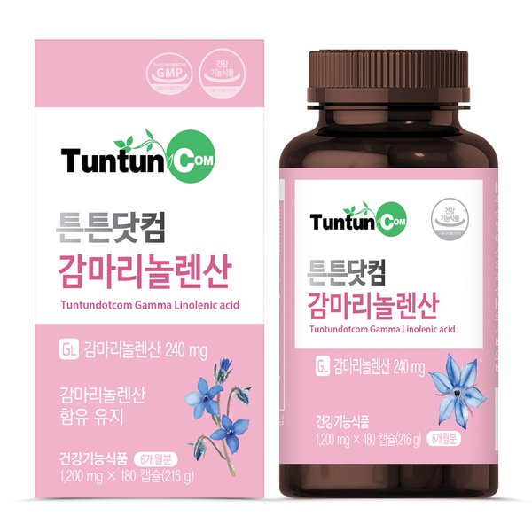 감마리놀렌산 (6개월분) GLA 240 mg (보라지유) 함유