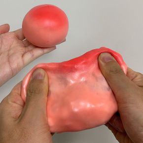 복숭아과즙팡 크런치 크래싱볼 스퀴시 말랑이 ASMR_P435188447
