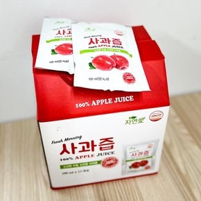 Fresh HACCP 인증 경북 의성 사과 100% 사과즙 100ml x25팩