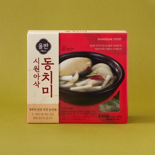 신세계푸드 시원아삭 동치미 1.2kg X 2입