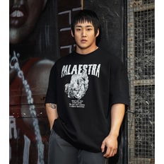 팔라에스트라 더헤드 오버핏 반팔 블랙