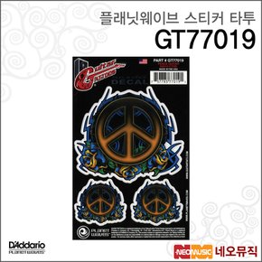 플래닛웨이브 GT77019 스티커 타투 /PEACE TRIBAL