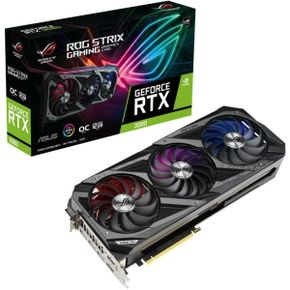 일본 아수스 그래픽카드 ASUS RTX3080 Powered Triple Fan Video Card 12GB ROGSTRIXRTX3080O12G